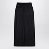Department Five Department 5 Grey Pinstripe Wool-blend Skirt In Black