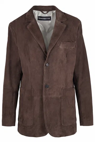 Department Five Department 5 - Jacket - 471103 - Chocolate In Brown