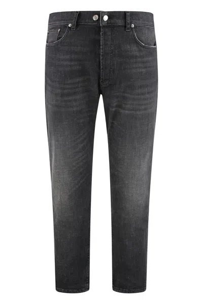 Department Five Department 5 Jeans Relaxed Fit Musso Five-pocket Denim In Gray