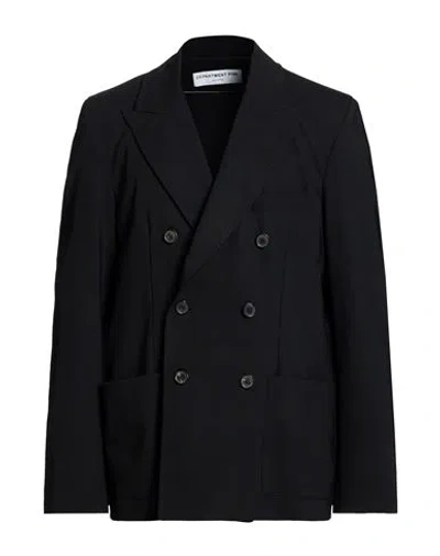 Department Five Department 5 Man Blazer Black Size 38 Virgin Wool, Polyester, Elastane