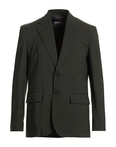 Department Five Department 5 Man Blazer Dark Green Size 38 Polyester, Wool, Elastane