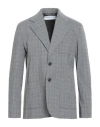 Department Five Department 5 Man Blazer Grey Size 38 Cotton, Elastane In Gray
