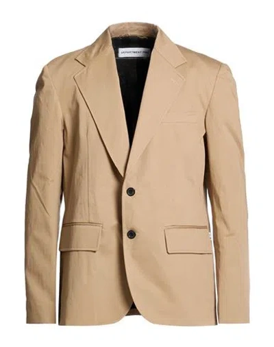 Department Five Department 5 Man Blazer Sand Size 38 Cotton