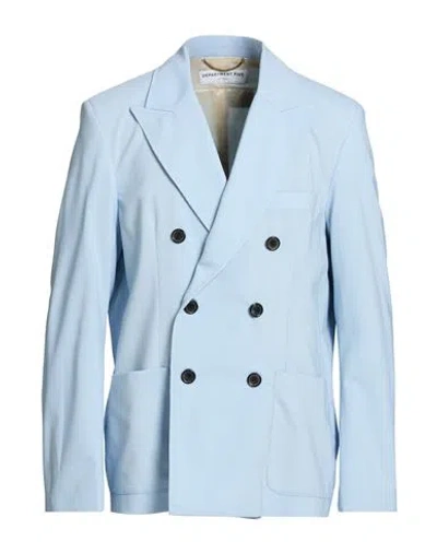 Department Five Department 5 Man Blazer Sky Blue Size 38 Virgin Wool, Polyester, Elastane