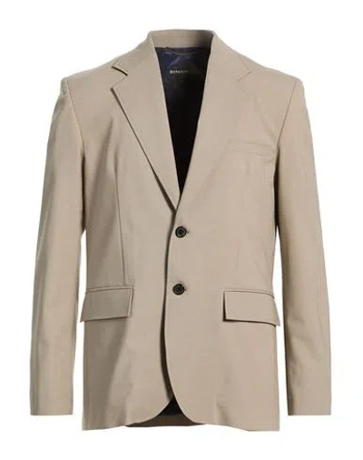 Department Five Department 5 Man Blazer Taupe Size 38 Polyester, Wool, Elastane In Gray
