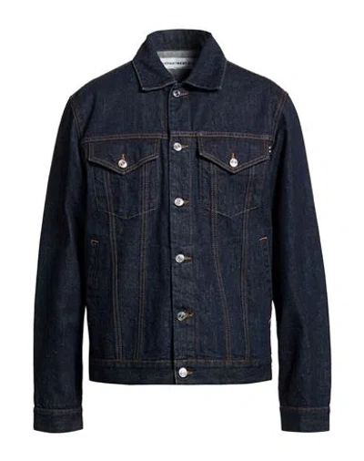 Department Five Department 5 Man Denim Outerwear Blue Size M Cotton