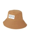 Department Five Department 5 Man Hat Camel Size Xs/s Cotton In Beige