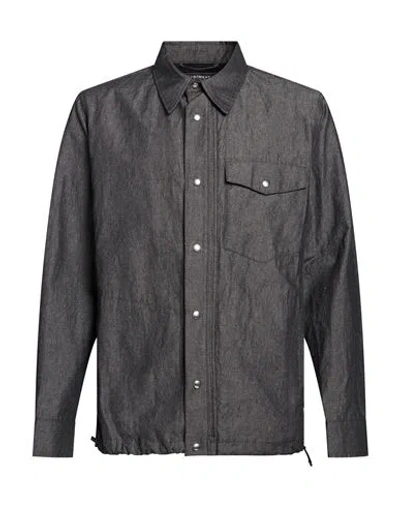 Department Five Department 5 Man Jacket Charcoal Size M Recycled Cotton, Recycled Polyester, Linen, Polyester In Gray