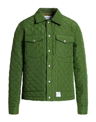 Department Five Department 5 Man Jacket Green Size Xl Polyamide