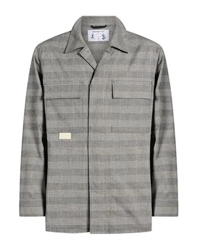 Department Five Department 5 Man Jacket Grey Size 38 Polyester, Virgin Wool, Elastane In Gray