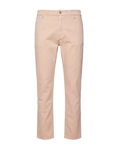 Department Five Department 5 Man Jeans Antique Rose Size 33 Cotton, Rubber In Pink
