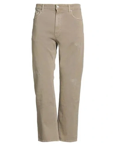 Department Five Department 5 Man Jeans Beige Size 35 Cotton, Elastane In Neutral