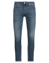 Department Five Department 5 Man Jeans Blue Size 32 Cotton, Elastane In Blue