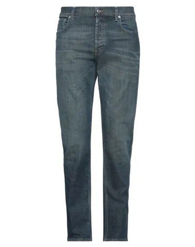 Department Five Department 5 Man Jeans Blue Size 33 Cotton, Elastane