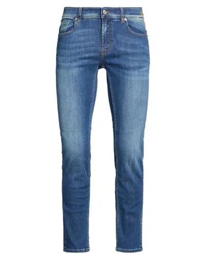 Department Five Department 5 Man Jeans Blue Size 33 Cotton, Elastomultiester, Elastane