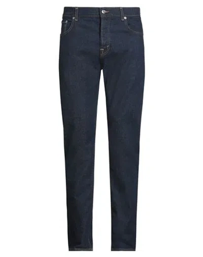 Department Five Department 5 Man Jeans Blue Size 35 Cotton, Elastane