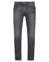 Department Five Department 5 Man Jeans Charcoal Size 33 Organic Cotton, Recycled Elastane In Grey