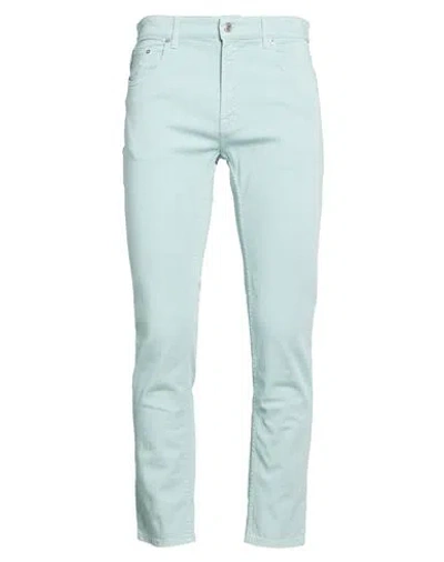 Department Five Department 5 Man Jeans Sky Blue Size 34 Cotton, Rubber