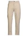 Department Five Department 5 Man Pants Beige Size 35 Cotton, Elastane In Neutral