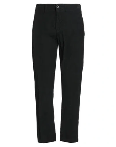 Department Five Department 5 Man Pants Black Size 34 Cotton, Rubber