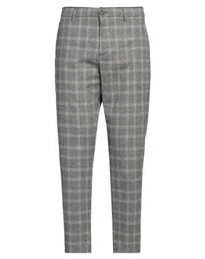 Department Five Department 5 Man Pants Black Size 35 Wool, Polyester, Elastane In Gray