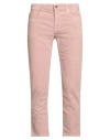Department Five Department 5 Man Pants Blush Size 32 Cotton, Elastane In Pink