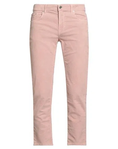 Department Five Department 5 Man Pants Blush Size 32 Cotton, Elastane In Pink