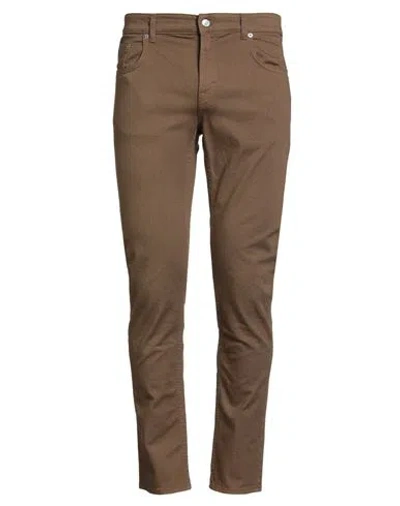 Department Five Department 5 Man Pants Brown Size 35 Cotton, Elastane
