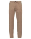 Department Five Department 5 Man Pants Camel Size 31 Cotton, Elastane In Beige