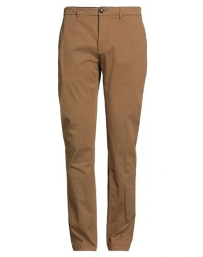 Department Five Department 5 Man Pants Camel Size 33 Cotton, Elastane In Brown