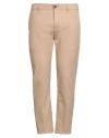 Department Five Department 5 Man Pants Camel Size 34 Polyester, Viscose, Elastane In Neutral