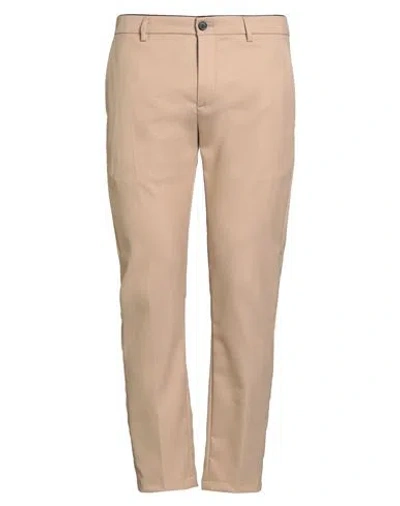 Department Five Department 5 Man Pants Camel Size 34 Polyester, Viscose, Elastane In Neutral
