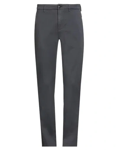 Department Five Department 5 Man Pants Charcoal Size 30 Cotton, Rubber In Gray