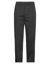 Department Five Department 5 Man Pants Charcoal Size 32 Cotton, Elastane In Gray