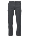 Department Five Department 5 Man Pants Charcoal Size 33 Cotton, Elastane In Grey