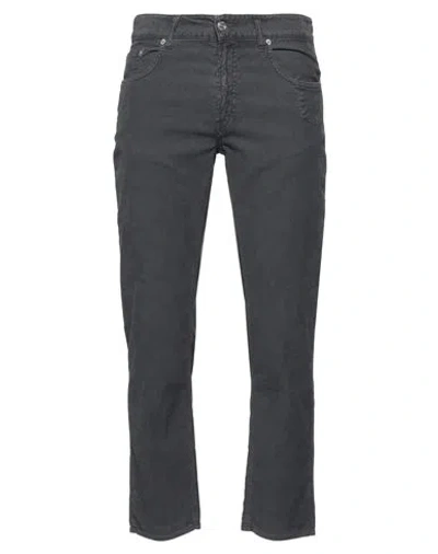 Department Five Department 5 Man Pants Charcoal Size 33 Cotton, Elastane In Grey