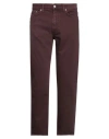 Department Five Department 5 Man Pants Dark Brown Size 33 Cotton In Brown