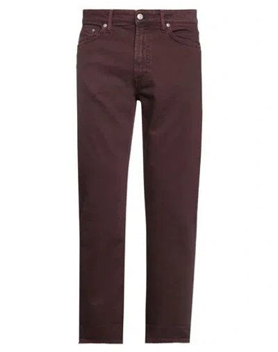 Department Five Department 5 Man Pants Dark Brown Size 33 Cotton