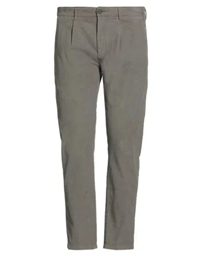 Department Five Department 5 Man Pants Grey Size 34 Cotton, Rubber In Gray