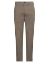 Department Five Department 5 Man Pants Khaki Size 32 Cotton, Elastane In Brown