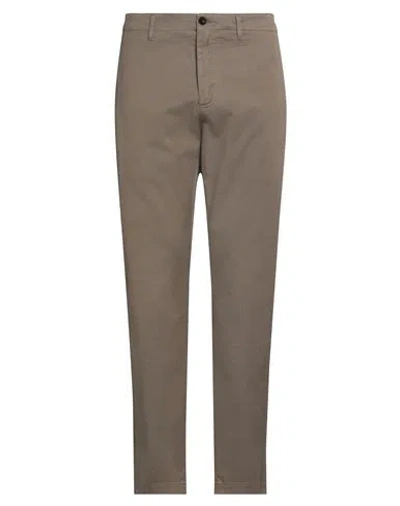 Department Five Department 5 Man Pants Khaki Size 32 Cotton, Elastane In Brown