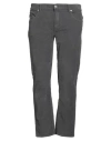 Department Five Department 5 Man Pants Lead Size 35 Cotton, Elastane In Gray