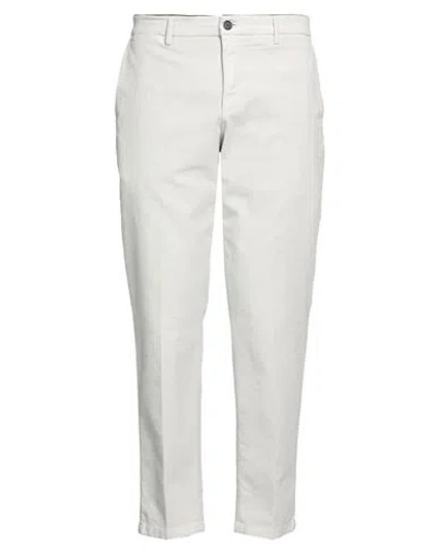 Department Five Department 5 Man Pants Light Grey Size 30 Cotton, Elastane In Gray