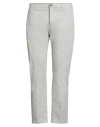 Department Five Department 5 Man Pants Light Grey Size 31 Cotton, Elastane In Gray