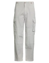 Department Five Department 5 Man Pants Light Grey Size 32 Cotton, Rubber In Gray