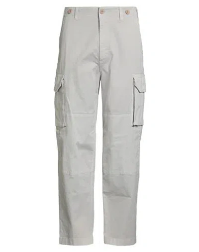 Department Five Department 5 Man Pants Light Grey Size 32 Cotton, Rubber In Gray