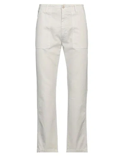 Department Five Department 5 Man Pants Light Grey Size 33 Cotton