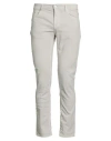 Department Five Department 5 Man Pants Light Grey Size 34 Cotton, Elastane In Gray