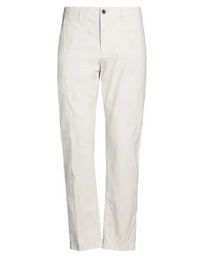 Department Five Department 5 Man Pants Light Grey Size 34 Cotton, Linen In Neutral