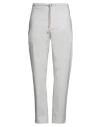 Department Five Department 5 Man Pants Light Grey Size 35 Cotton, Elastane In Grey